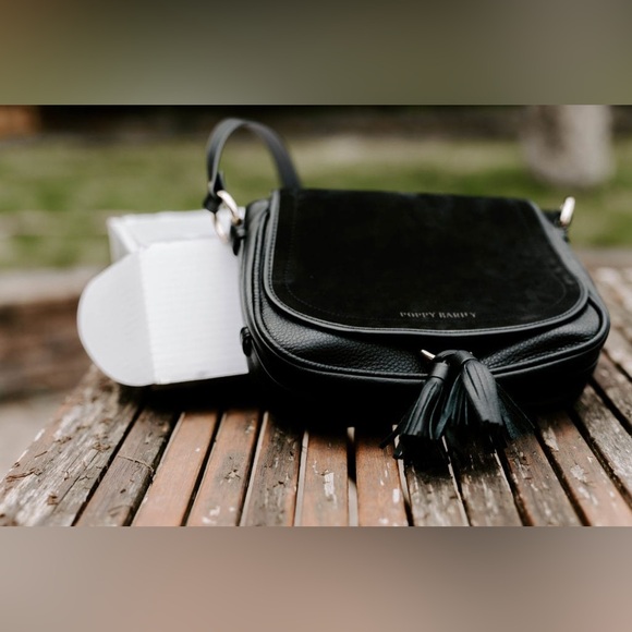 Poppy Barley Handbags - Poppy Barley Saddle Bag